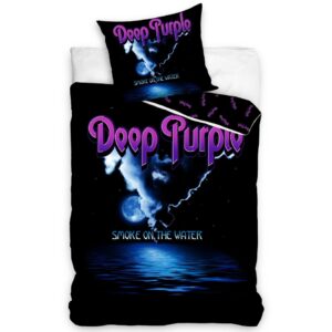 Carbotex Bavlnené obliečky Deep Purple Smoke on the water