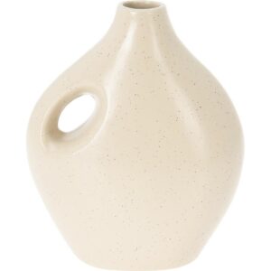 Porcelánová váza Rhonda krémová
