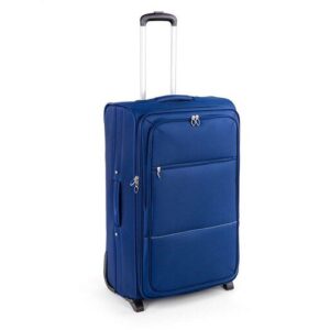Pretty UP Cestovný textilný kufor veľký, 28″, modrá