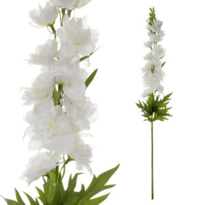 Umelá kvetina Ostrožka biela