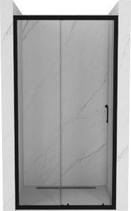 Sprchové dvere MEXEN Apia 115 cm čierne