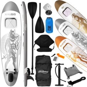 PHYSIONICS nafukovací paddleboard – boh Anubis, 320 cm
