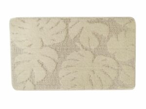 Koupelnový kobereček PLANT 50x80 cm béžový